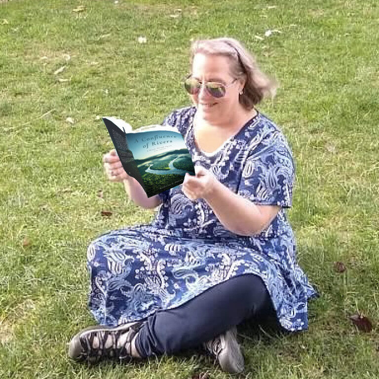 katherine s hansen paris park reading a confluence of rivers