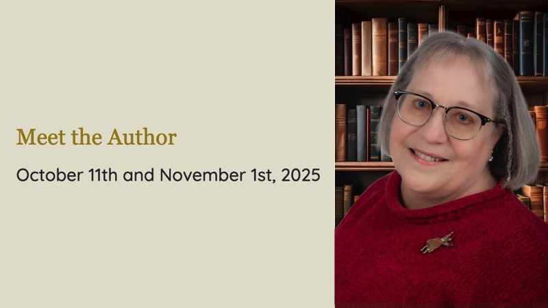 meet the author october 11 and november 1 2025